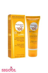 کرم ضد آفتاب رنگی Photoderm Max SPF100 بایودرما 40ml