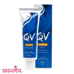 کرم مرطوب کننده قوی کیووی QV مدل Replenish your skin حجم | 100 میل