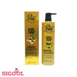 شامپو آرگان ریو RIO بدون سولفات حجم 900 میل