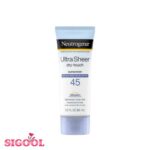 کرم ضد آفتاب اولترا شیر SPF45+ نوتروژینا حجم 88 میلی لیتر